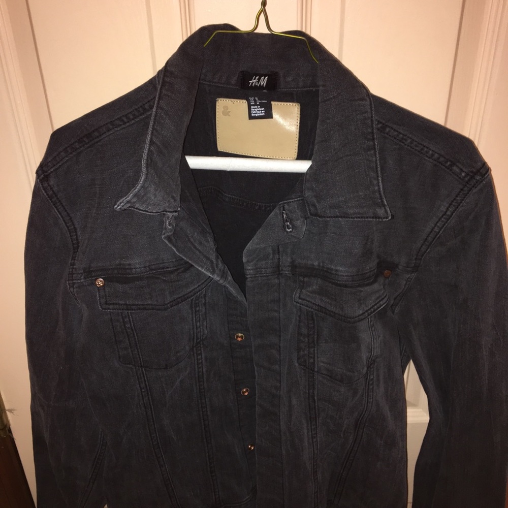 H&M Blackwash Jean Jacket